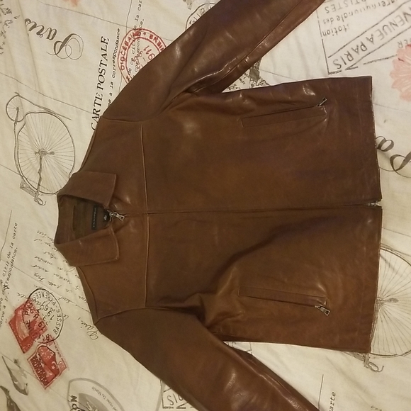 Leather jacket - Picture 1 of 12